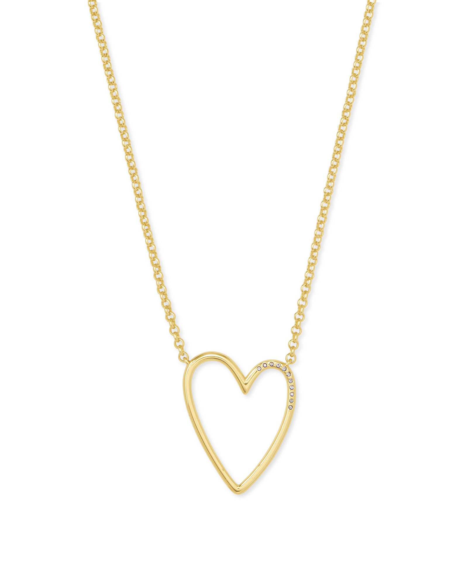 kendra scott ansley heart necklace