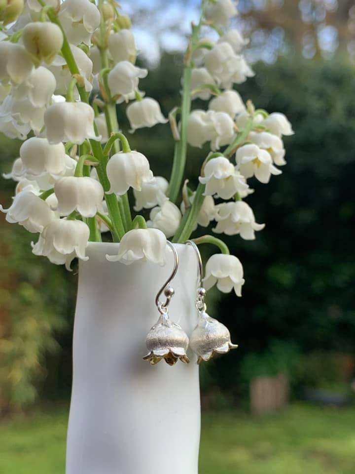 Lily of The Valley Earrings – Mine Sterling Silver