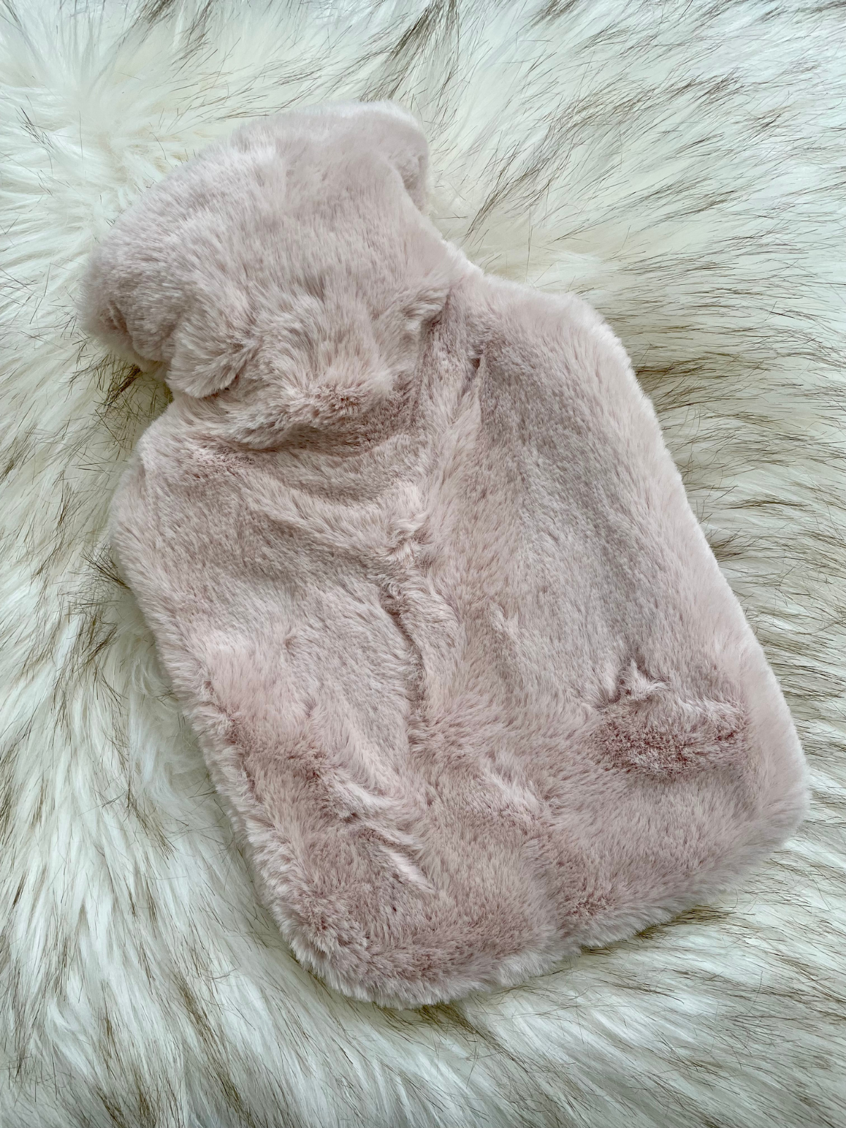 Super Soft Hot Water Bottle / Blush