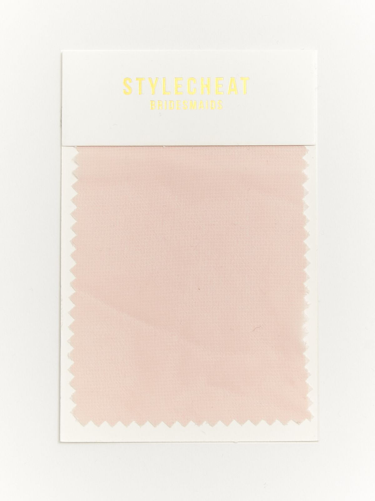 Chiffon Bridesmaid Swatch / Blush