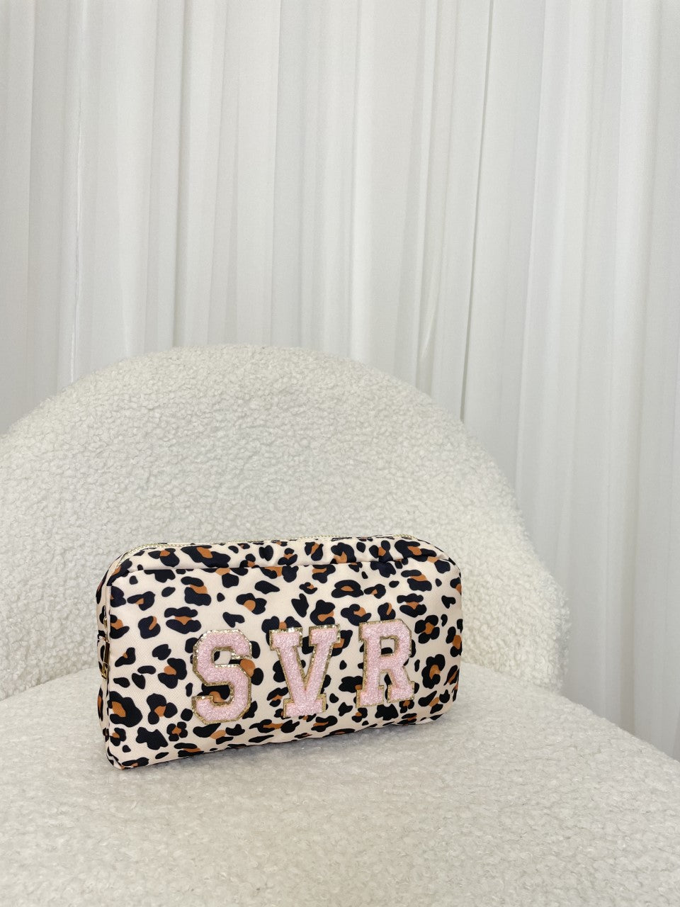 Aurora Small Nylon Pouch / Leopard