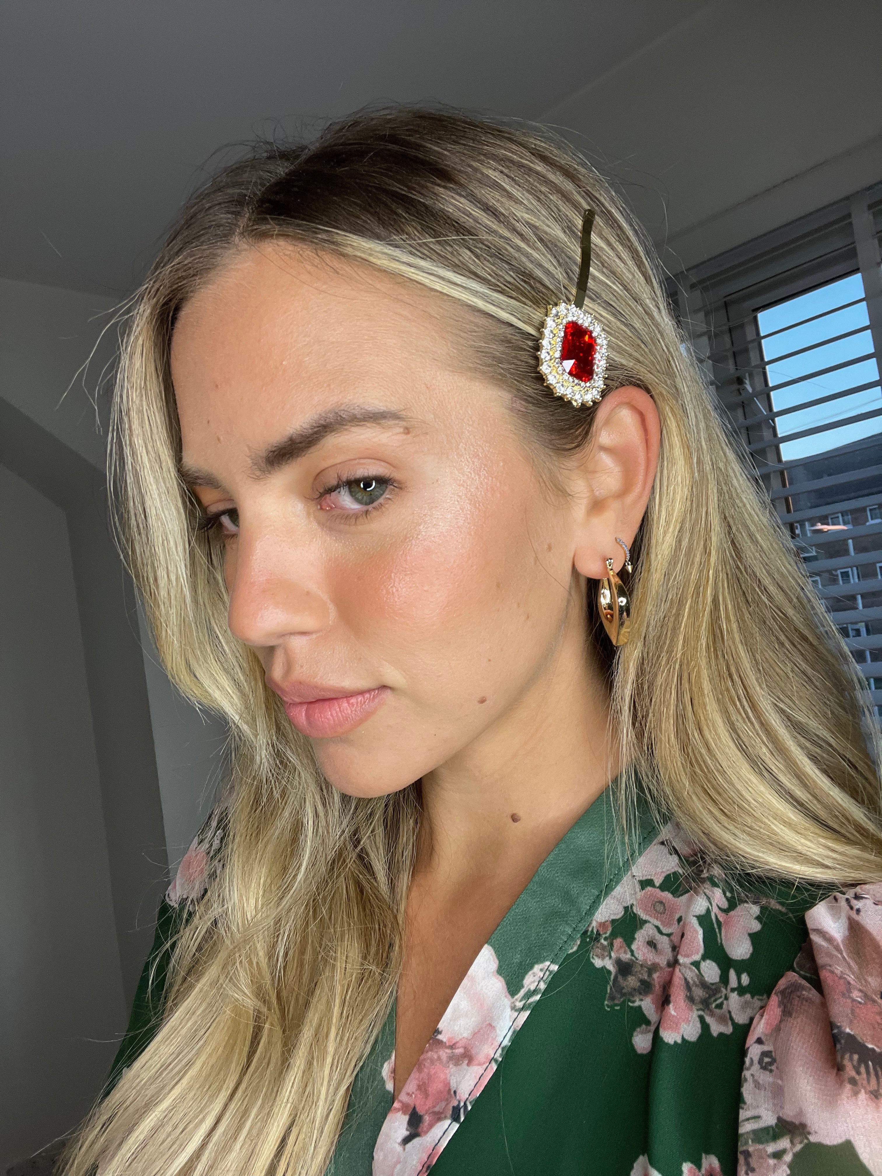 Noel Diamante Hairslide / Red