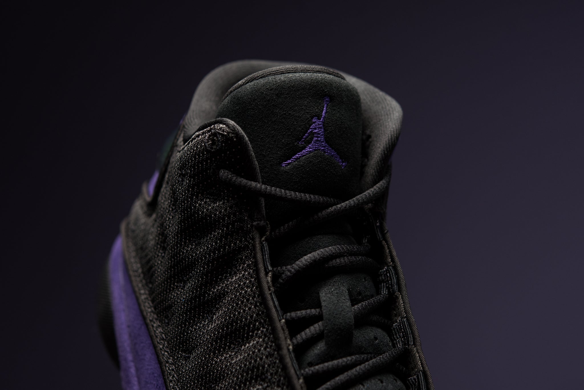 blue and purple jordans 13