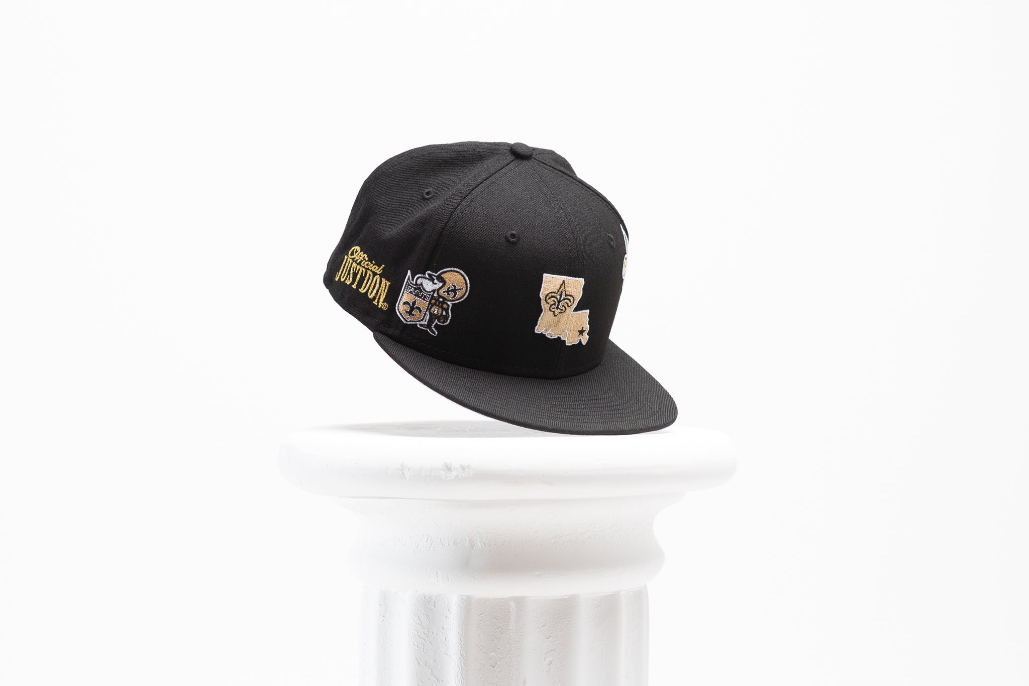 Just Don x New Orleans Saints 59FIFTY Fitted - Black/Gold, Size 8 by Sneaker Politics