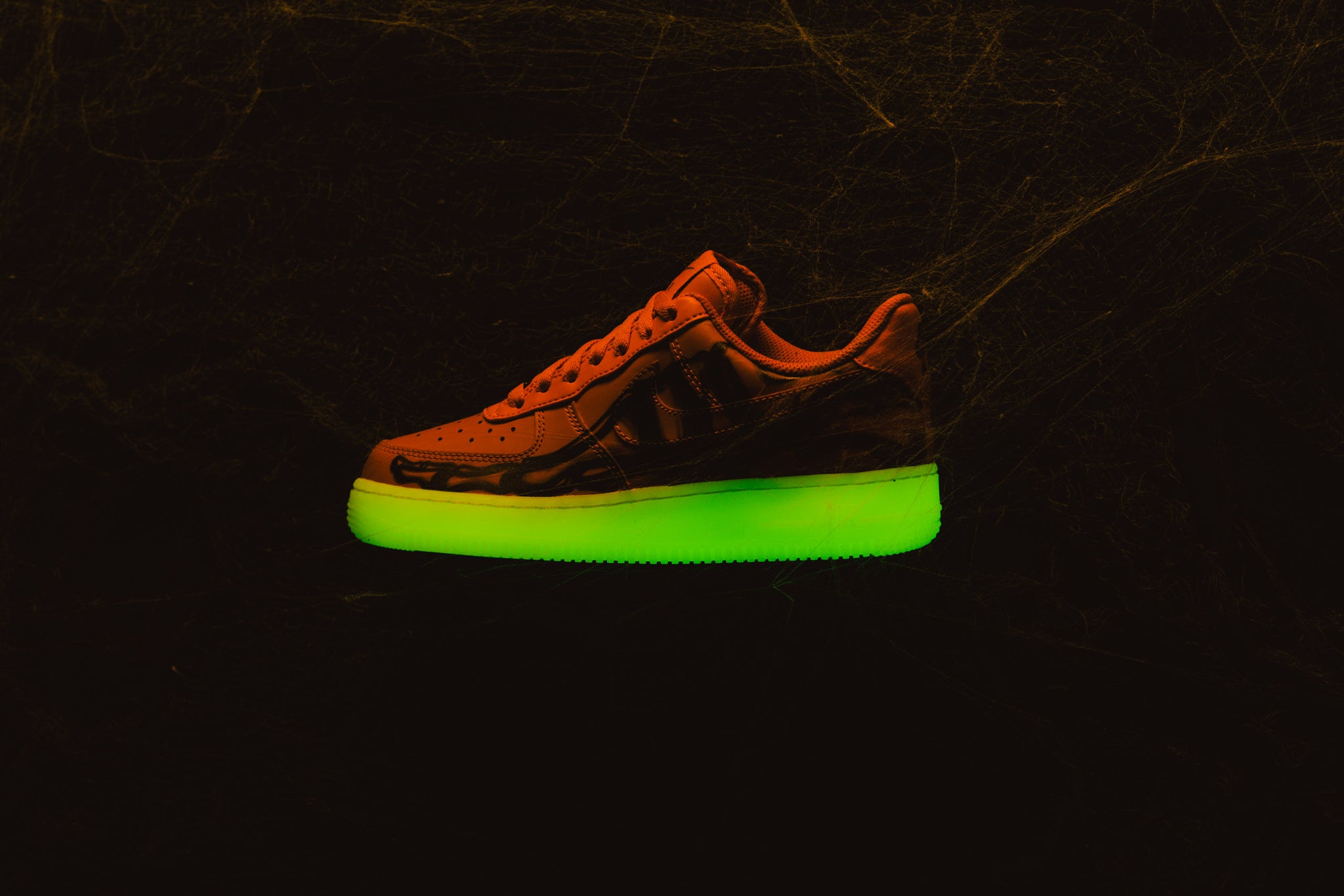 air force 1 skeleton glow in the dark