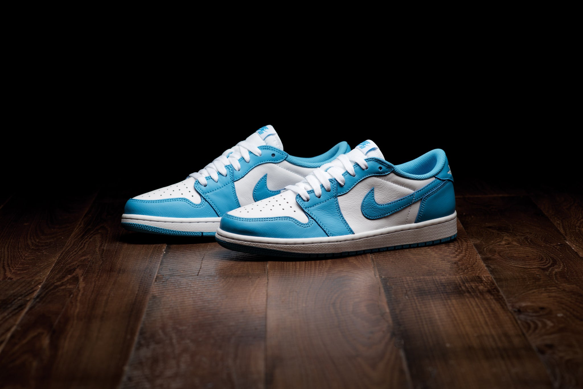 Air Jordan 1 Low QS - Dark Powder Blue