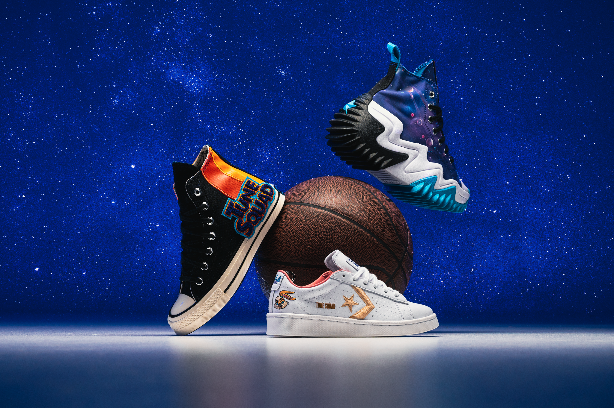 Play with LeBron James in Nike and Converse's new Space Jam collection