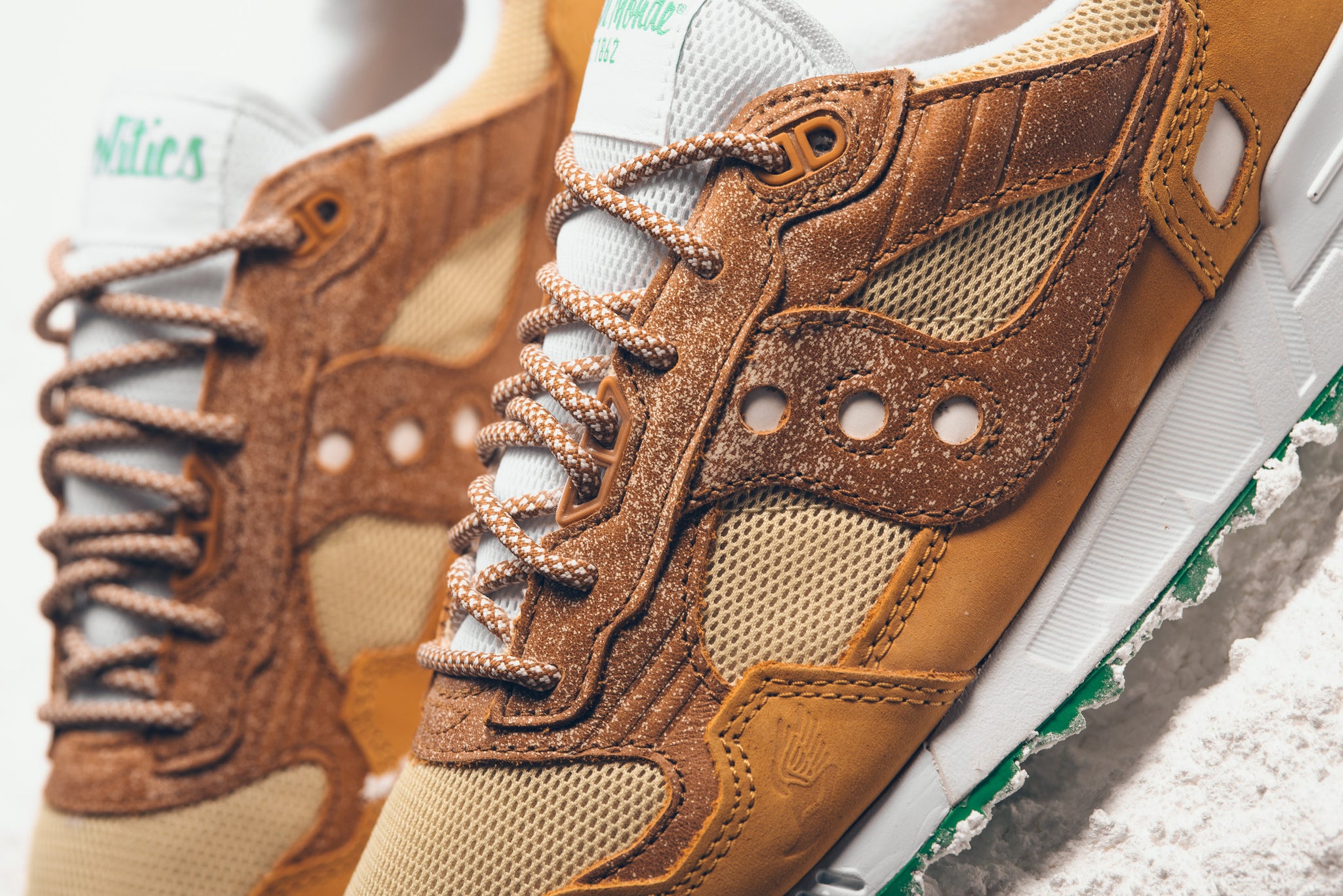 saucony x sneaker politics x cafe du monde shadow 5000