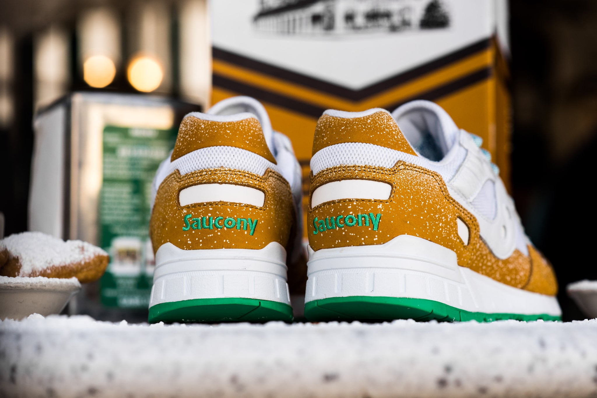 politics x saucony x cafe du monde