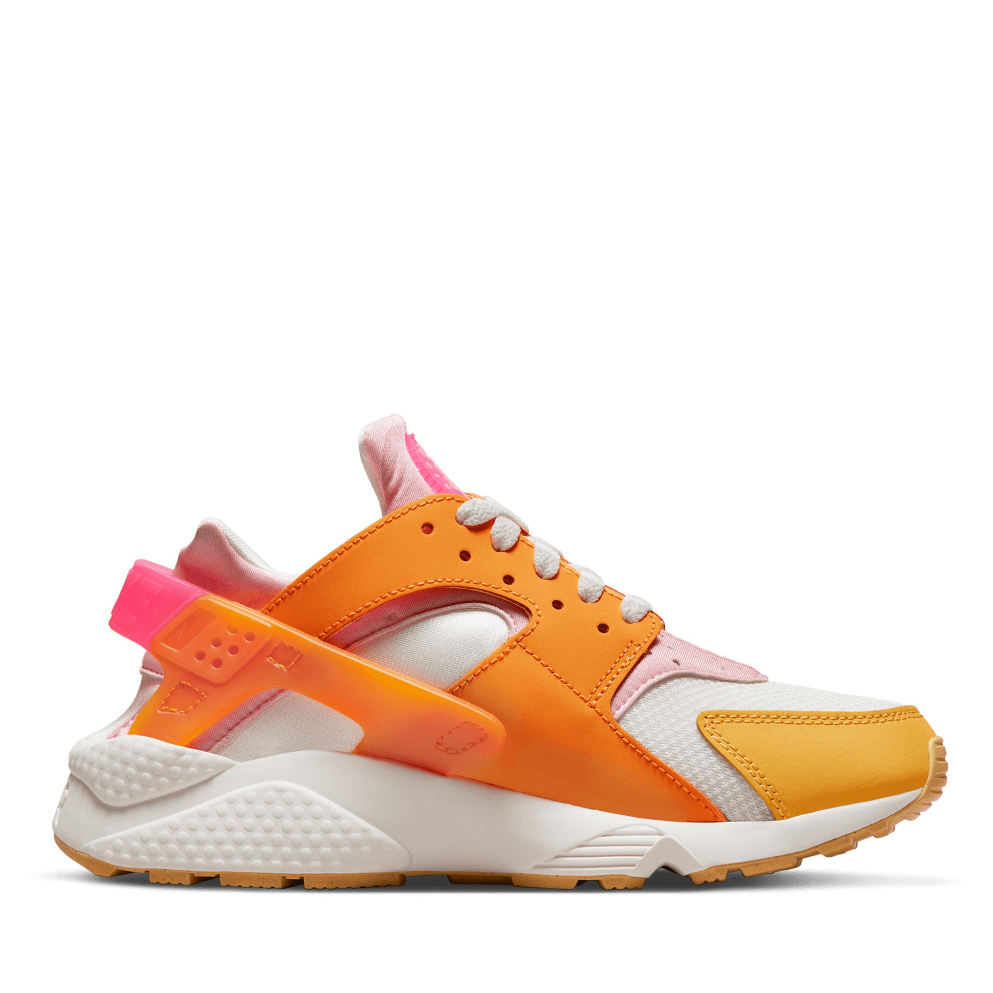 pink and yellow huaraches