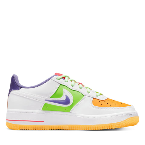 Nike Boys Force 1 LV8 2 - Basketball Shoes Monarch/Sail Size 01.0