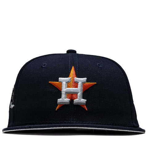 New Era Purple Houston Astros Lime Side Patch 59FIFTY Fitted Hat