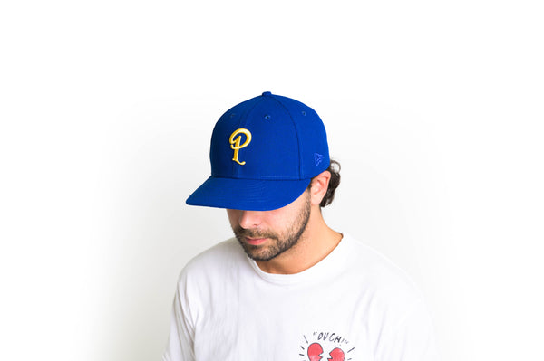 Politics New Era Play Ball Fitted Low Profile Hat Royal Gold Sneaker Politics