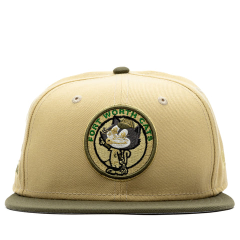 New Era x Politics Portland Mavericks 59FIFTY Fitted Hat - Brown/Khaki, Size 7 1/2 by Sneaker Politics