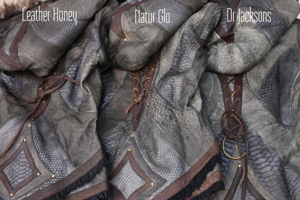 A Most Unscientific comparative analysis of Leather Honey, NaturGlo, a -  anahata designs/infiniti now