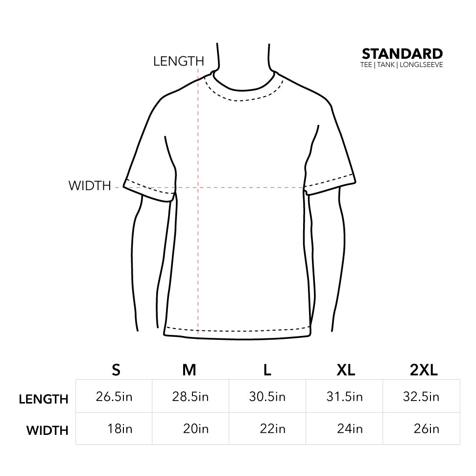 Men's Size Chart – Local Motion Hawaii