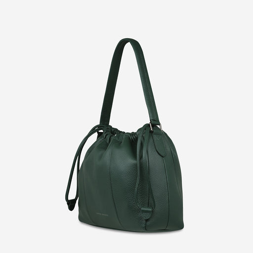 Point Of No Return Women's Green Leather Bag | Status Anxiety®