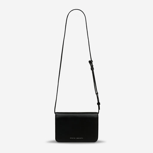 She Burns Women's Black Crossbody Bag | Status Anxiety®