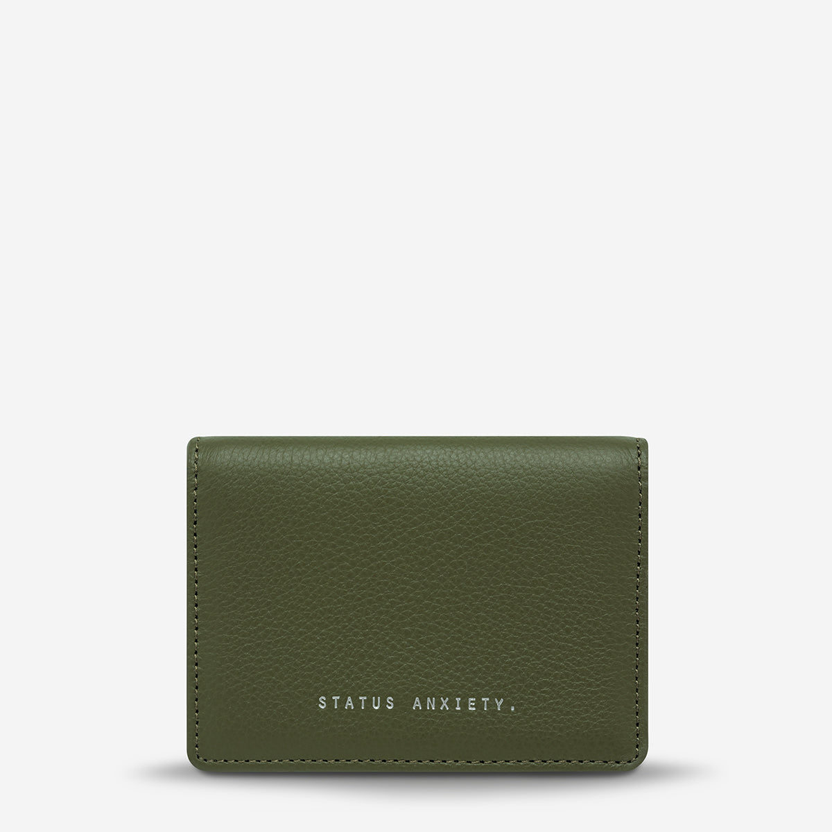 Easy Does It Women's Black Leather Wallet | Status Anxiety®