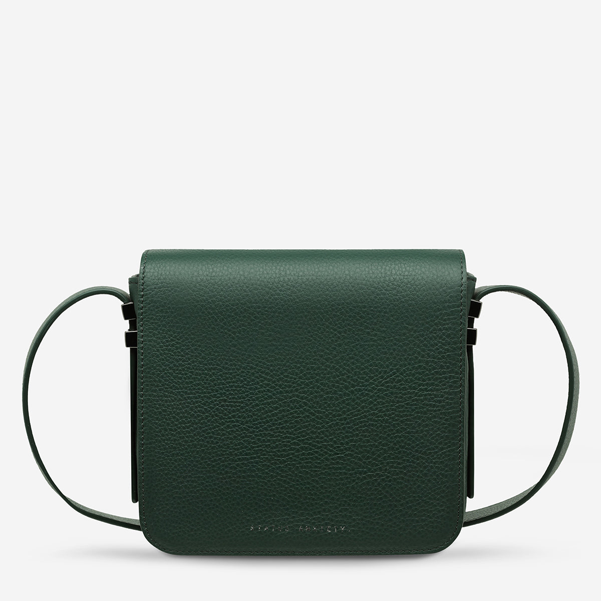 Want to Believe Women's Green Leather Bag | Status Anxiety®