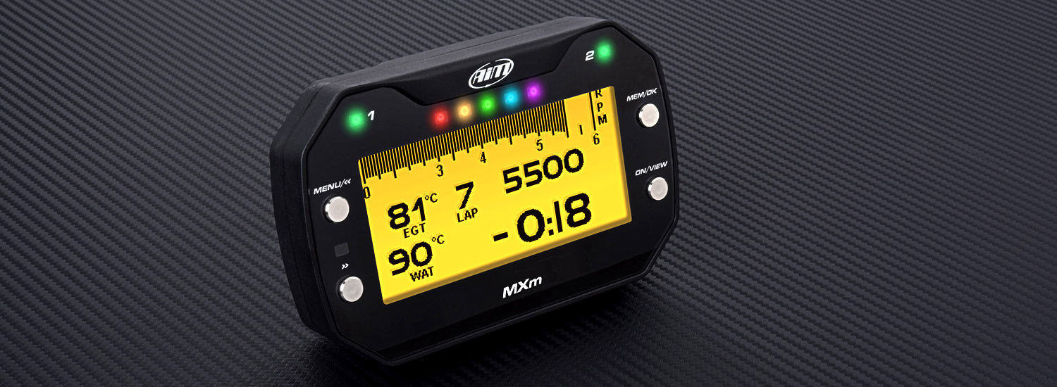 Aim MXm Compact Dash Data Logger