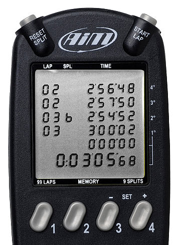 Aim MultiChron Lap Timing Stopwatch 