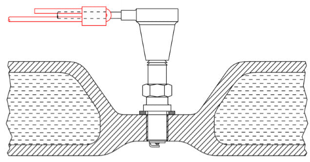 drawing there below shows the adapter