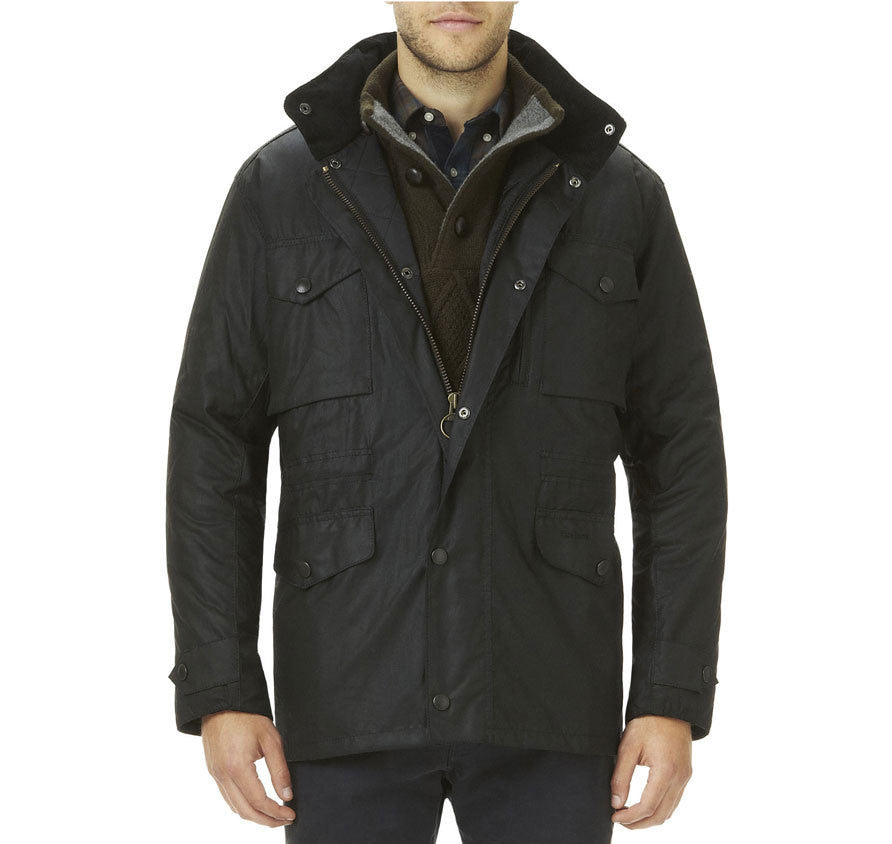 Barbour Sapper waxed jacket - Black – Stewardsons of Hawkshead