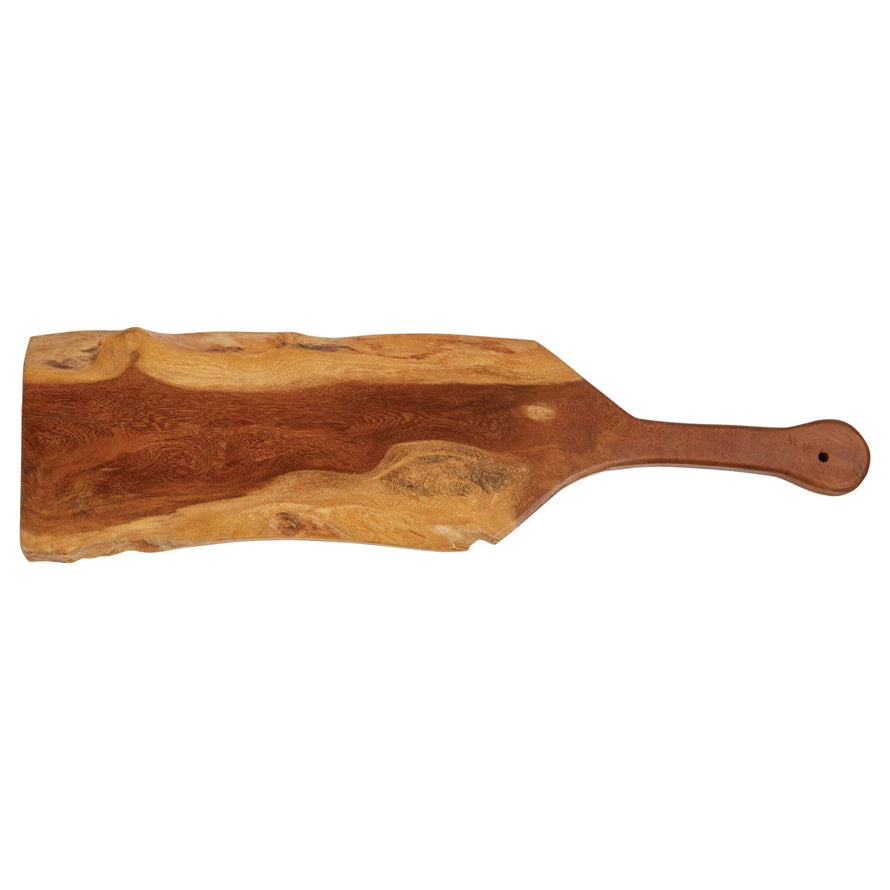 Live Edge Acacia Board with Handle