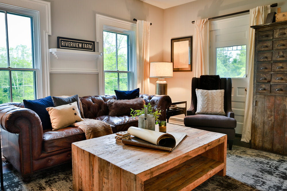 Riverview Farm living room