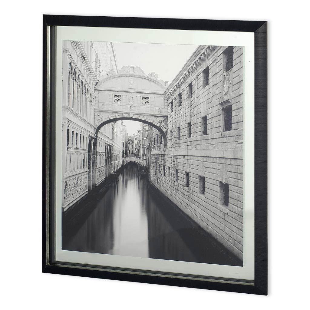 Venetian Bridge Framed Art – Elm & Iron