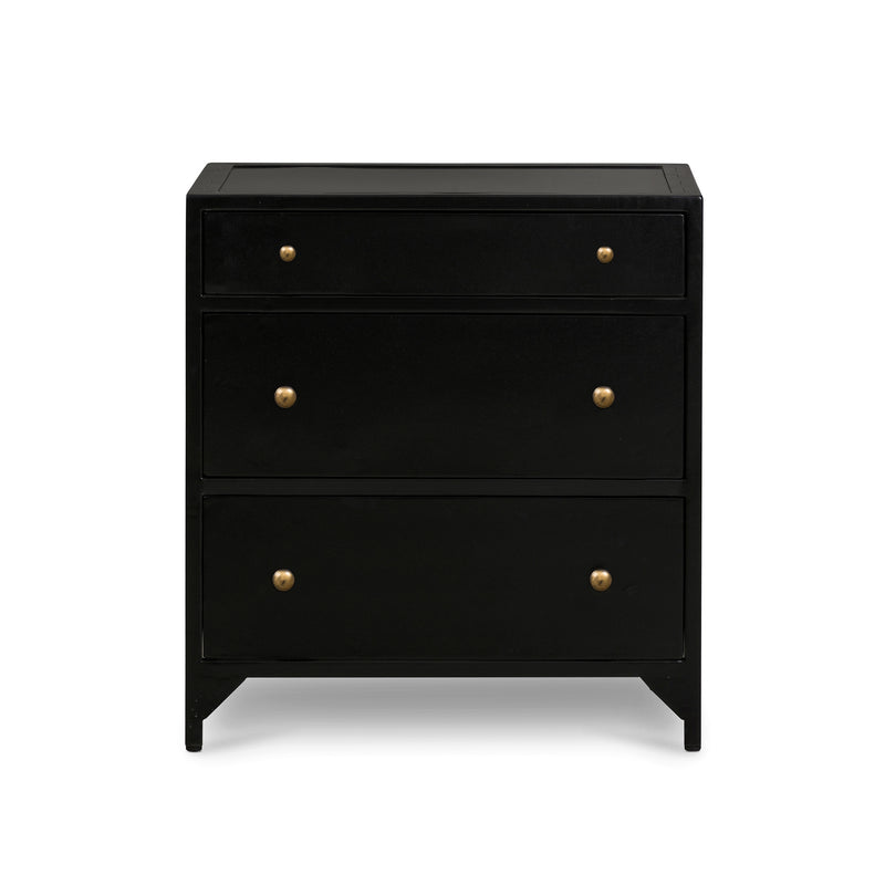 Aurora Storage Nightstand – Elm & Iron