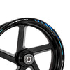 Fit HONDA CB300R Logo Stripes Wheel Rim Skin Sticker - MC Motoparts