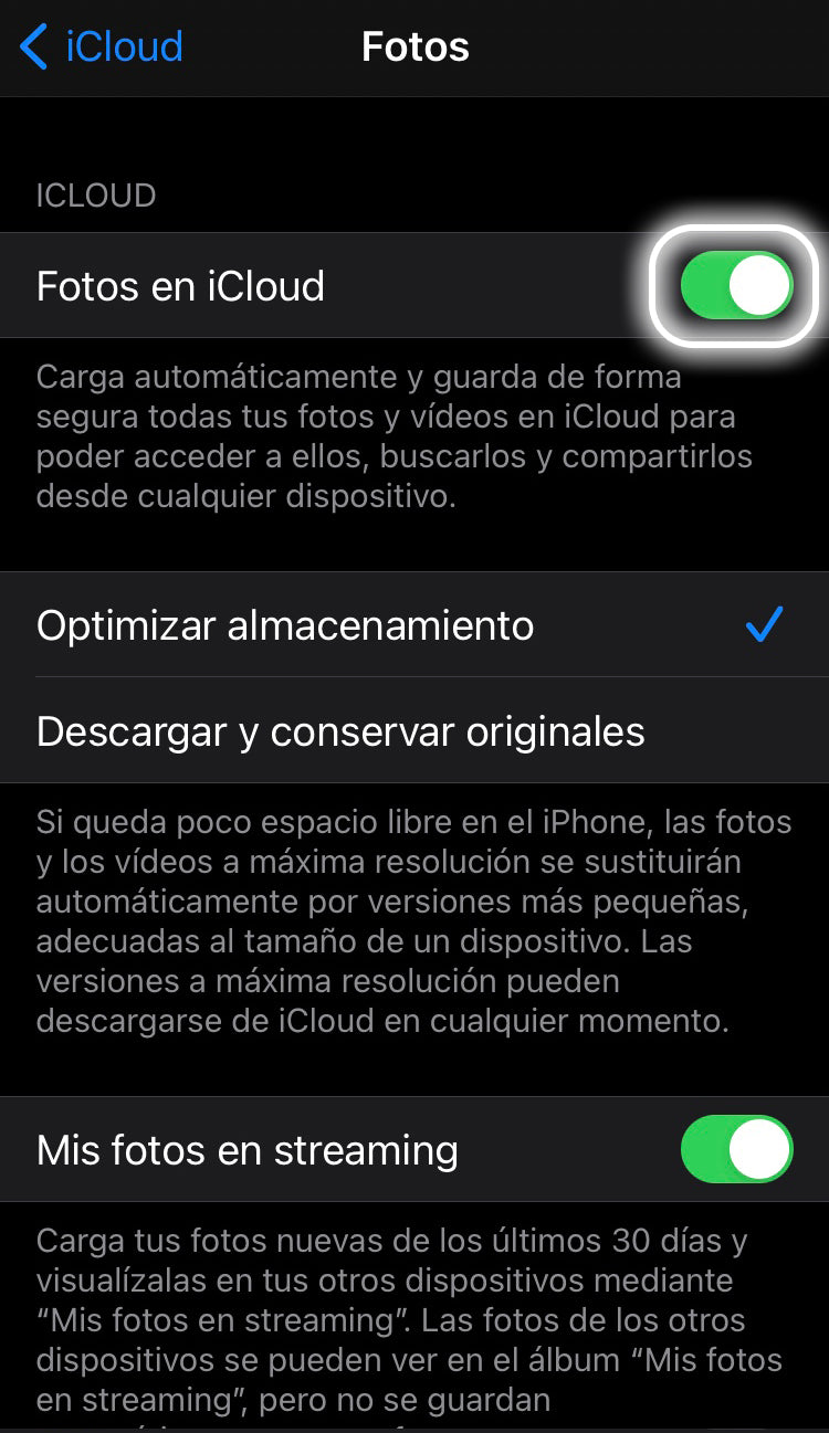 Cómo pasar las fotos de iPhone al ordenador, iCloud,  Hanek