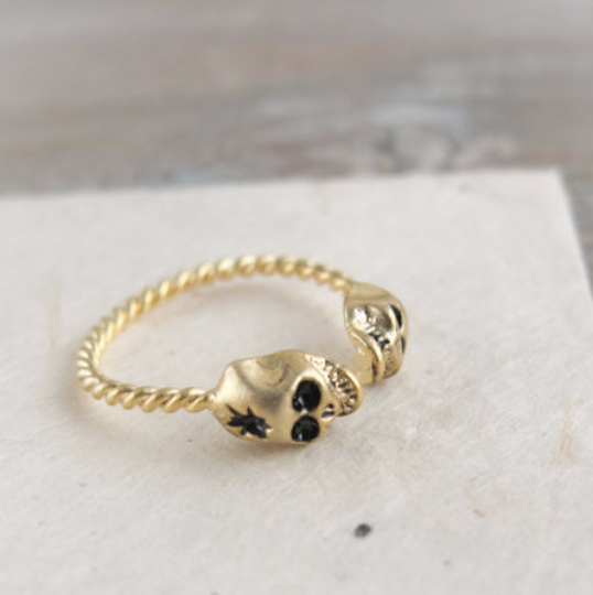 silver skull jewelry