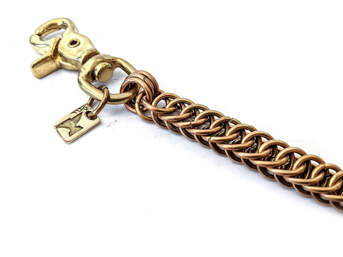 7 Inch Short Chain Mail Wallet Chain - Anvil Customs