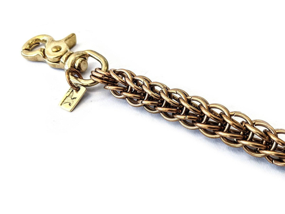 22 Inch U.S. Gold Dollar Chain Mail Wallet Chain - Anvil Customs