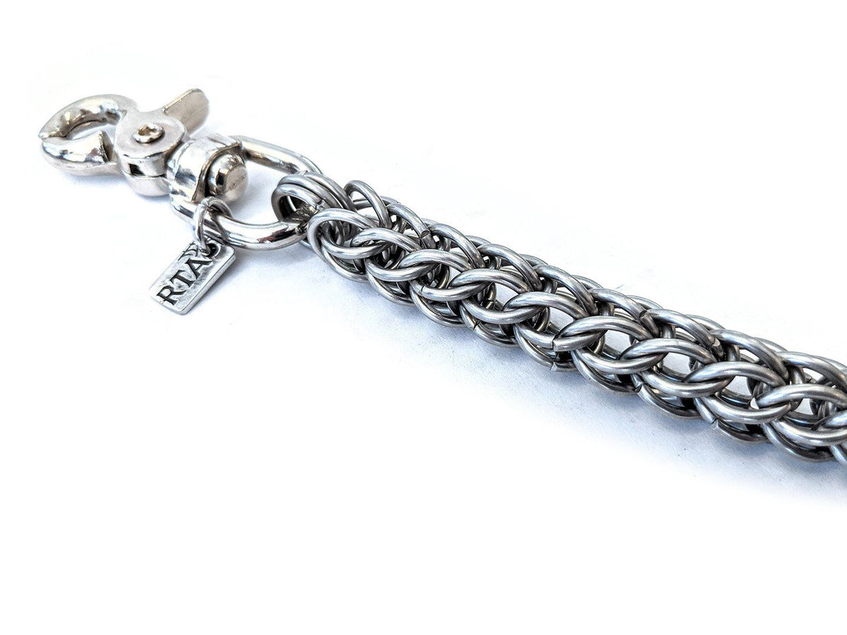 7 Inch Short Chain Mail Wallet Chain - Anvil Customs