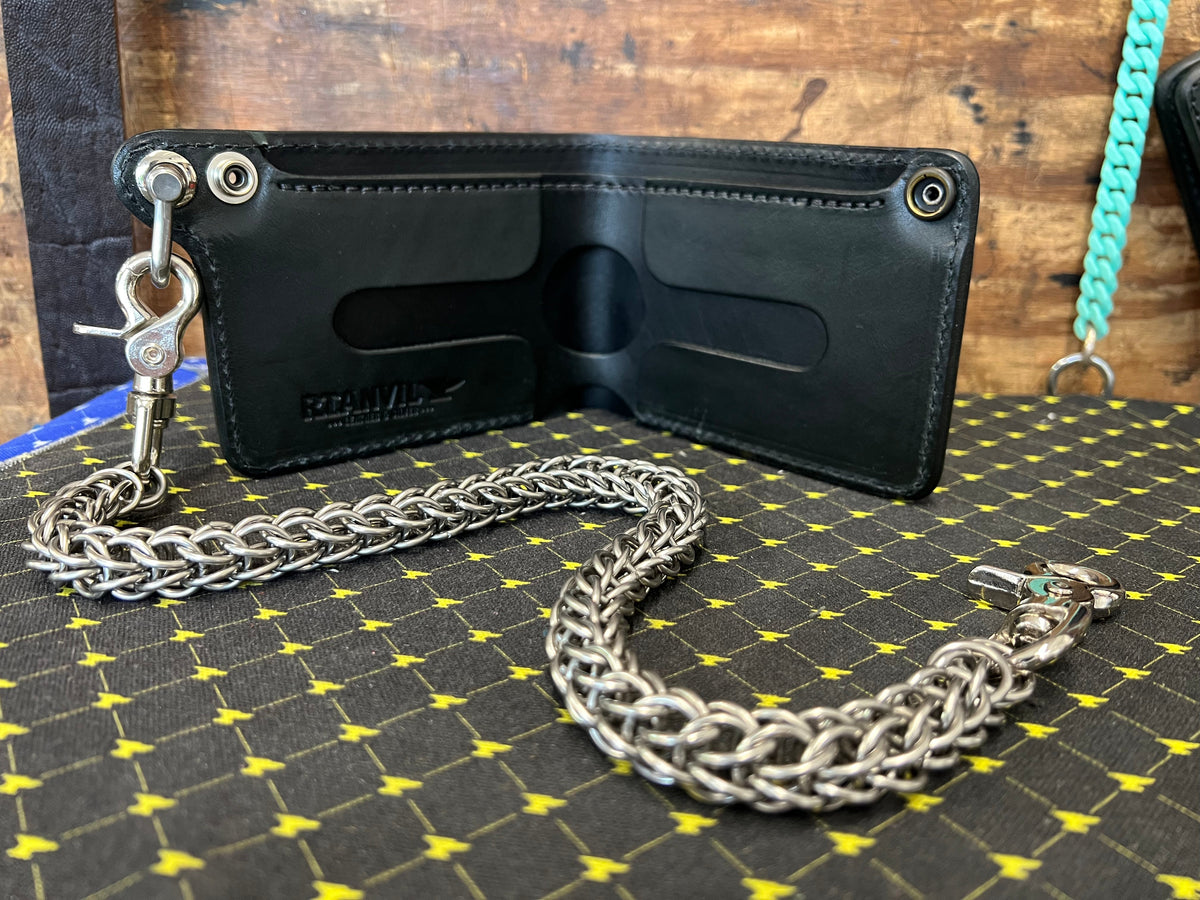 Michael Kors MOTT Chain Leather Python Chain Wallet Long Wallets