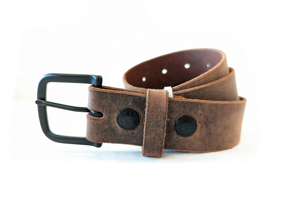 Anvil Leather Belt - We The People 30 / Distressed Blue