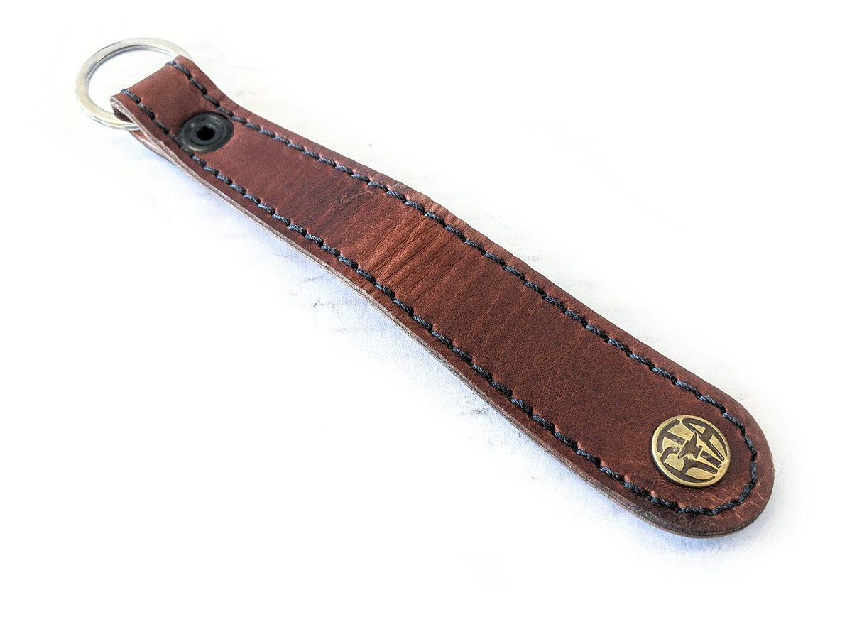 Leather Loop - Brown Vintage Tan - Anvil Customs