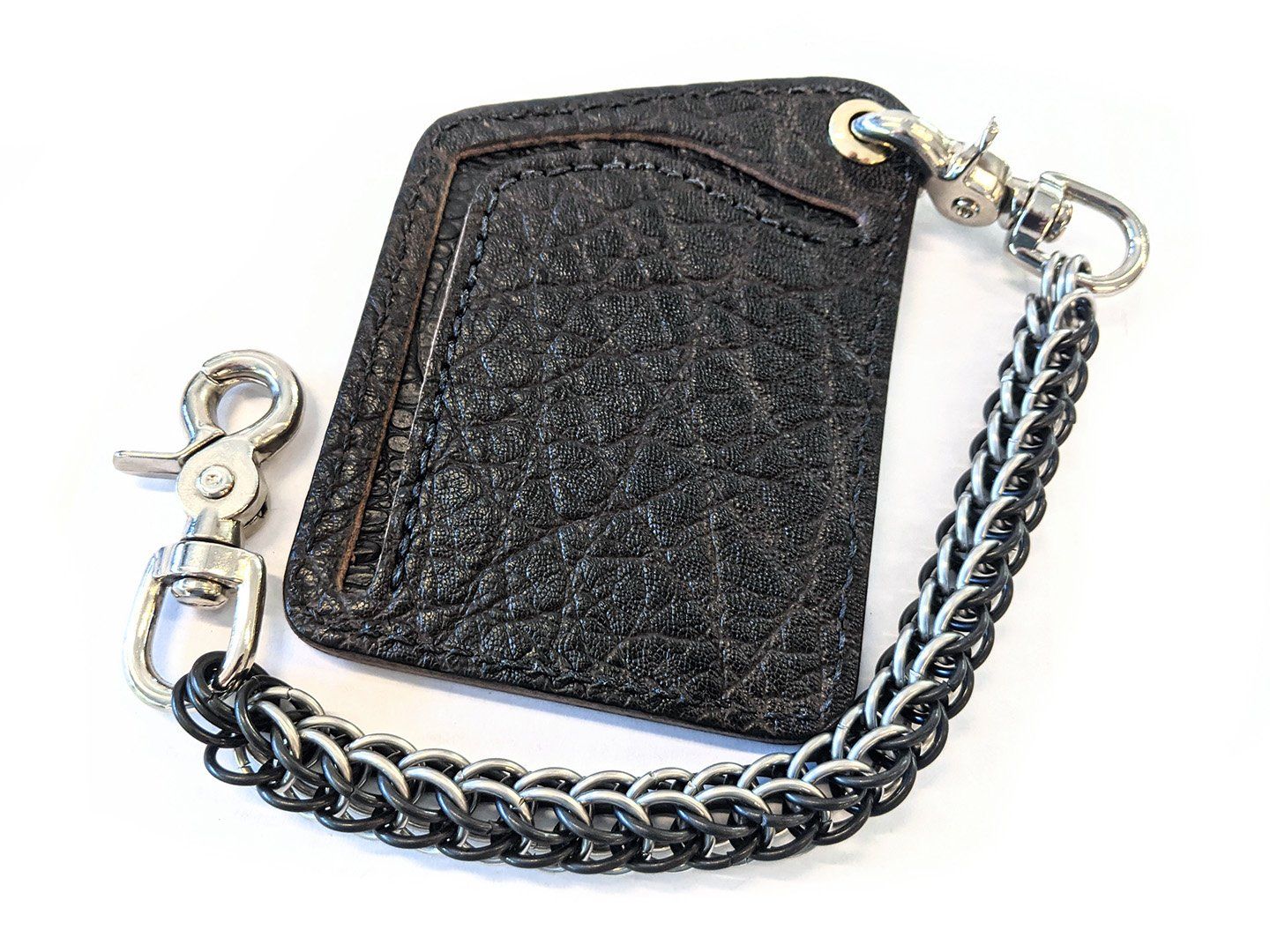 Puritan Chain Wallet - Nicotine Elephant