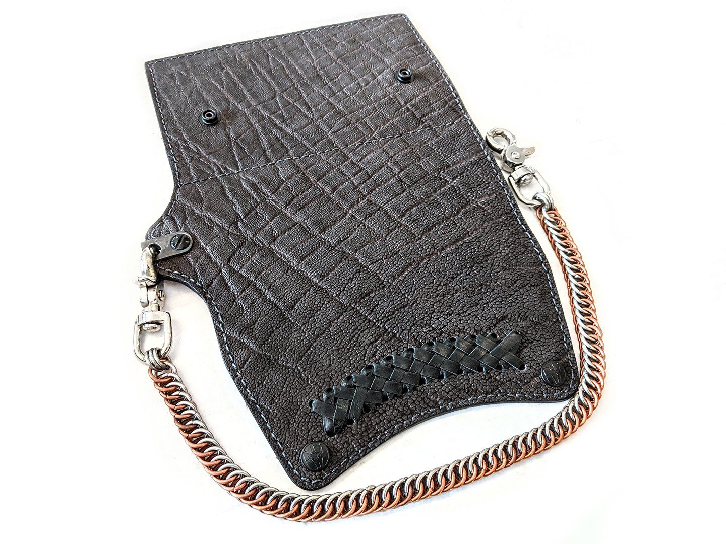 Trucker Trifold - Laced Chocolate Elephant