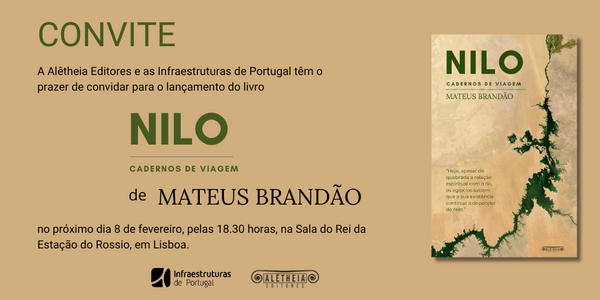 Apresentação em Lisboa de "Nilo - Cadernos de Viagem"