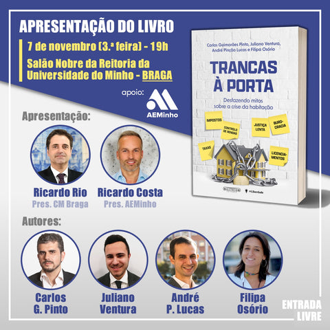 Apresentação em Braga de Trancas à Porta