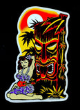 Vince Ray Tiki sticker