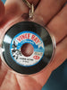 Vince Ray double sided mini record keyring