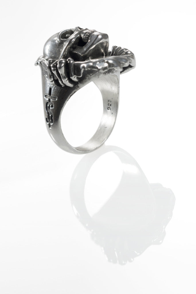 'Ripper' ring - .925 Sterling Silver, skateboard jewelry – El Señor