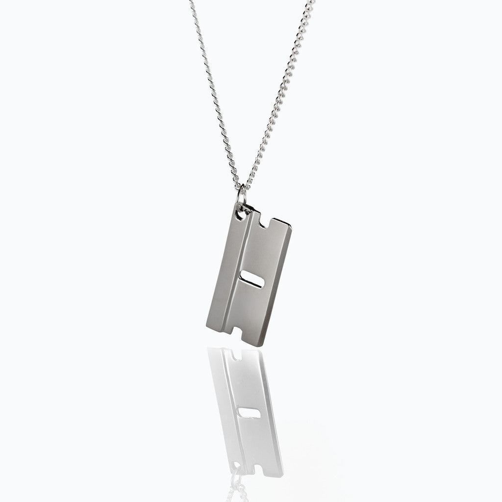 'Razor Blade' pendant - .925 Sterling Silver – El Señor