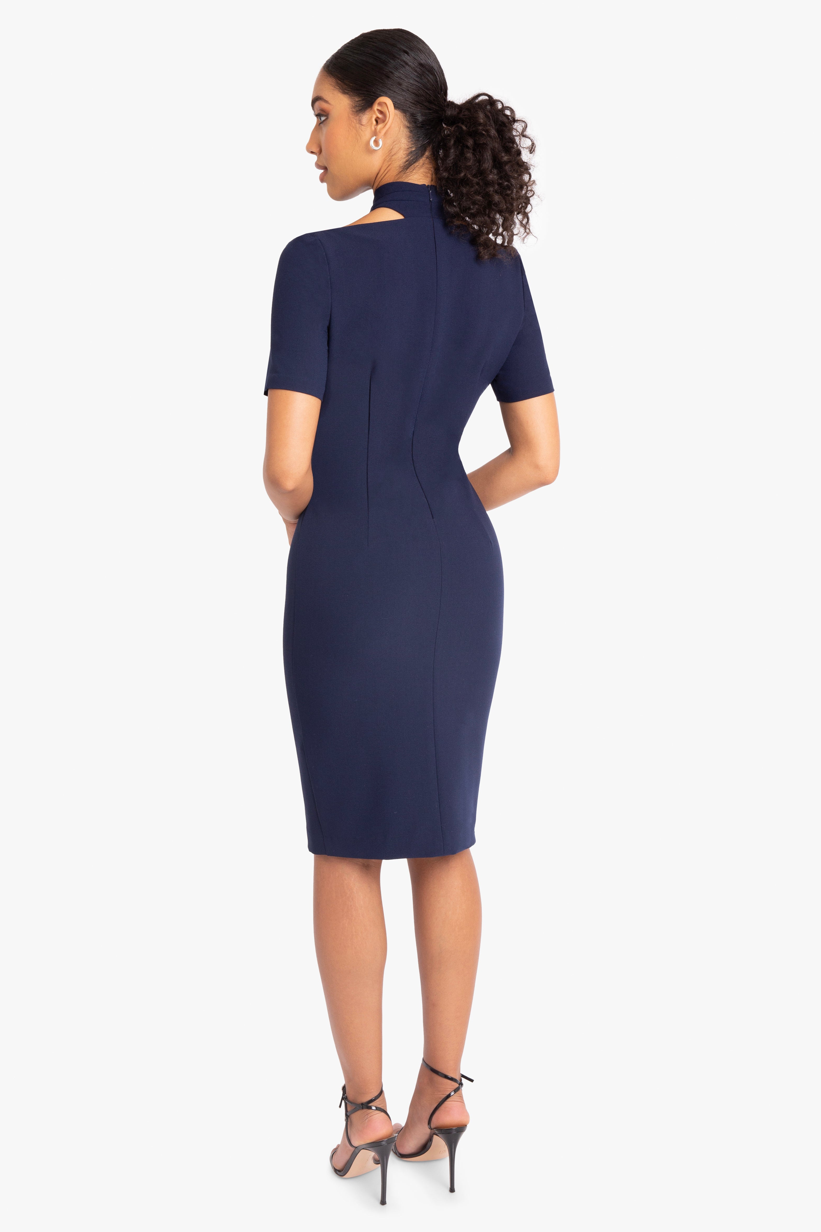 Zella Cocktail Sheath Dress – Black Halo